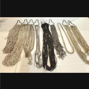 Sterling silver 925 lots of chains